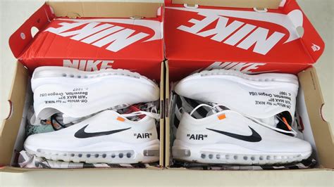 nike off white 97 real vs fake|nike 97 white women's.